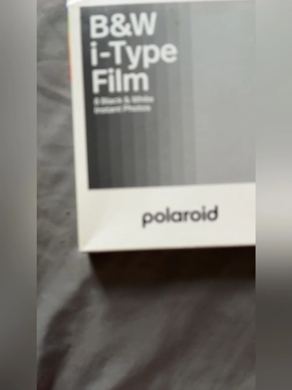 Polaroid Black & White i-Type Film Pack